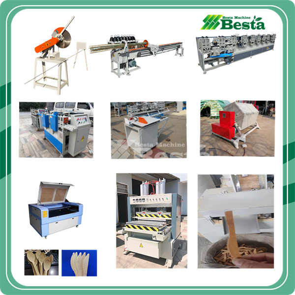 Disposable Bamboo Spoon Fork Making Machine