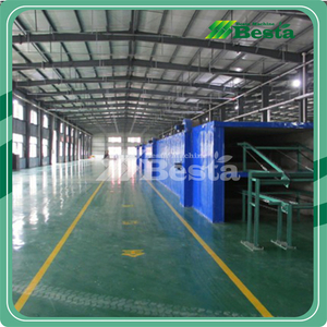 Strand Woven Flooring Lines Bamboo Strip Drying Machine