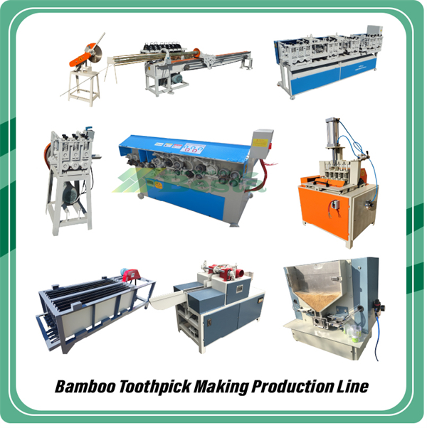 Bamboo Toothpick Making Machines 