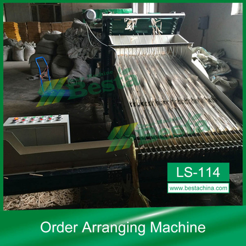 Tongue Depressor Stick Order Arranging Machine