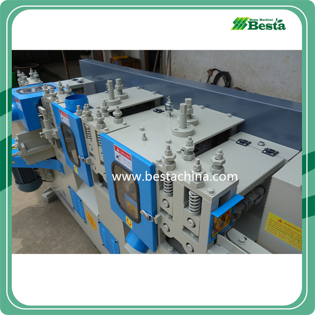 High Speed Bamboo Strip Further Planing Machine