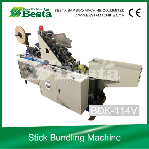 Tongue Depressor Stick Bundling Machine