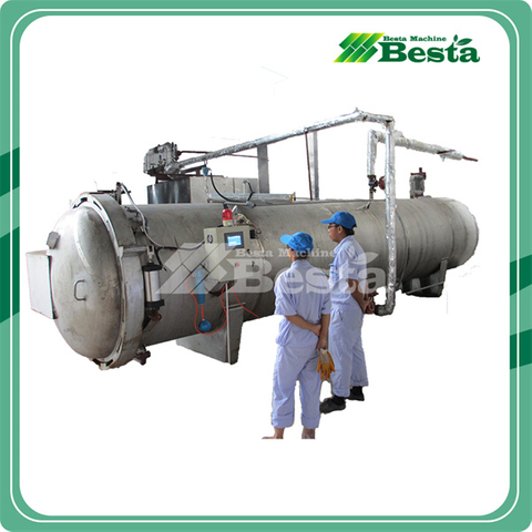 Carbonizing Boiler for Bamboo Flooring Line