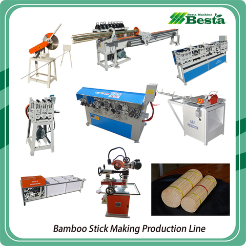 Bamboo Machine, Bamboo Stick Machines